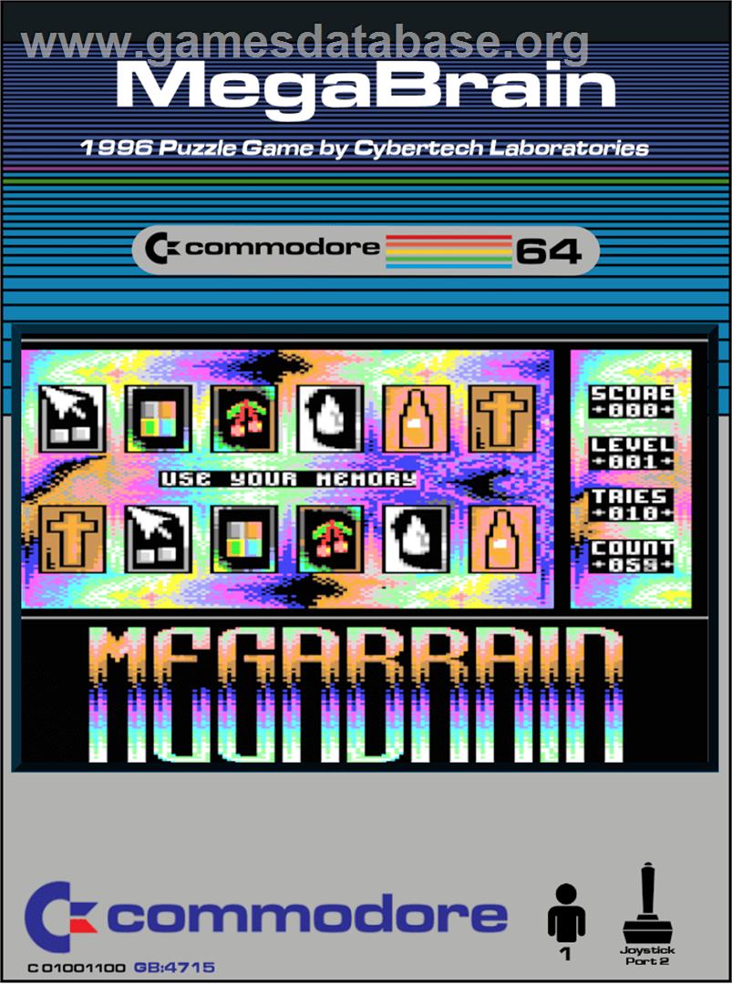 Megabrain - Commodore 64 - Artwork - Box