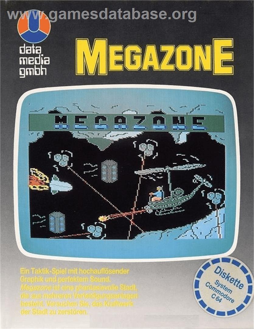 Megazone - Commodore 64 - Artwork - Box