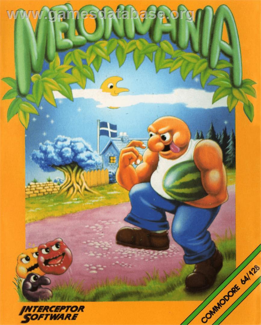 Melonmania - Commodore 64 - Artwork - Box