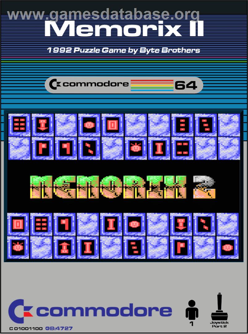 Memorix 2 - Commodore 64 - Artwork - Box
