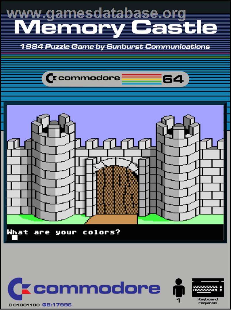 Memory Castle - Commodore 64 - Artwork - Box