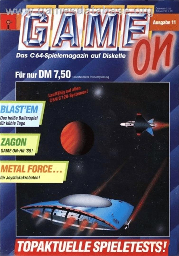 Metal Force - Commodore 64 - Artwork - Box