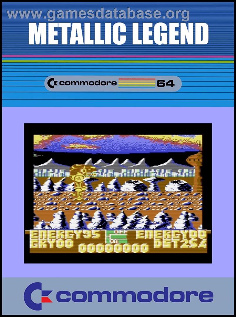 Metallic Legend - Commodore 64 - Artwork - Box