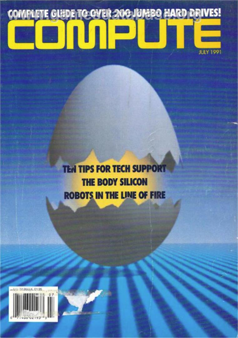 Meteor Math (COMPUTE!) - Commodore 64 - Artwork - Box