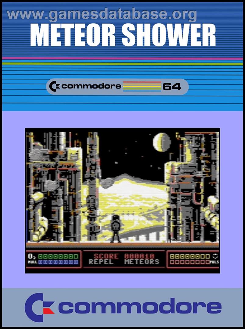 Meteor Shower (Interface Publications) - Commodore 64 - Artwork - Box