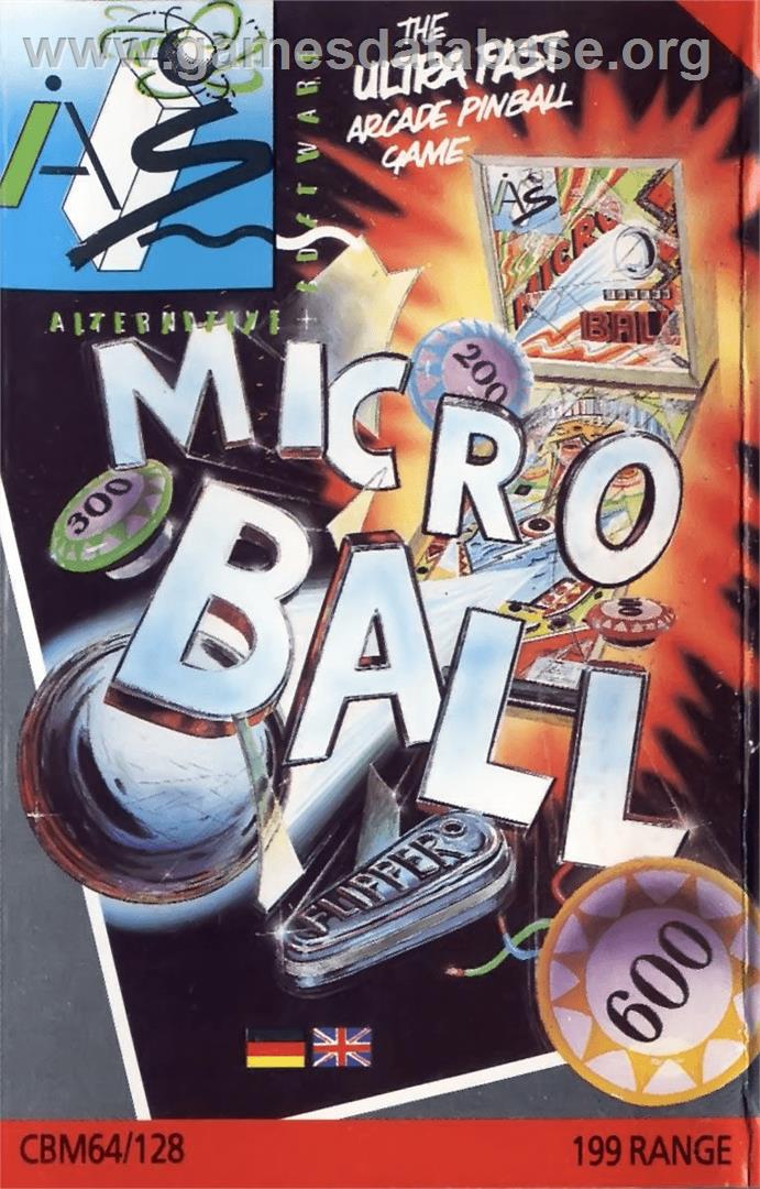 Microball - Commodore 64 - Artwork - Box