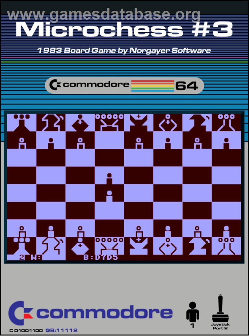 Microchess #3 - Commodore 64 - Artwork - Box