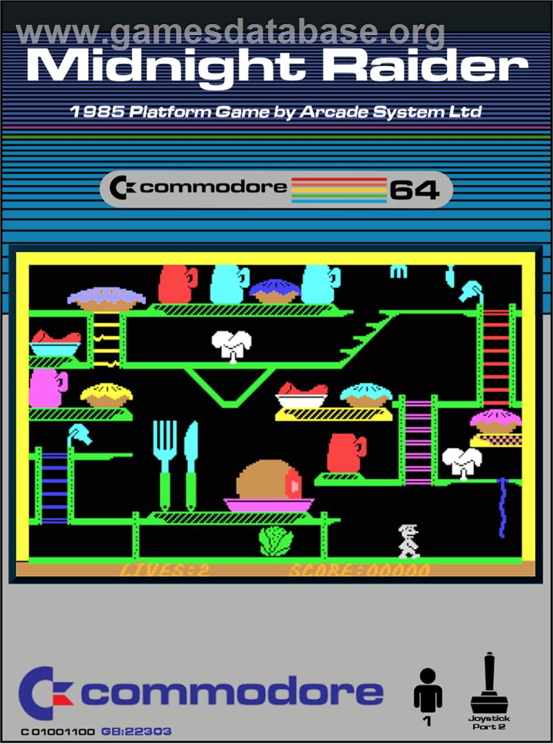 Midnight Raider - Commodore 64 - Artwork - Box
