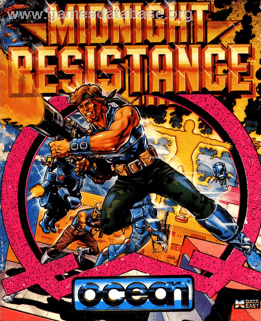 Midnight Resistance - Commodore 64 - Artwork - Box