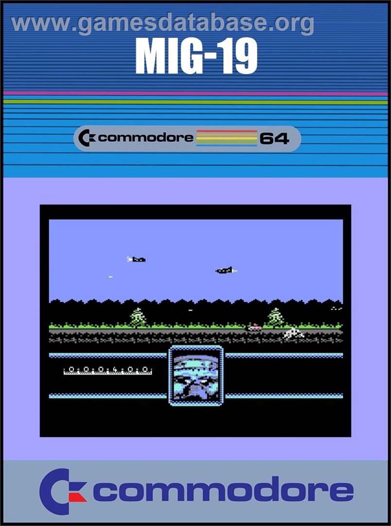 Mig-19 - Commodore 64 - Artwork - Box