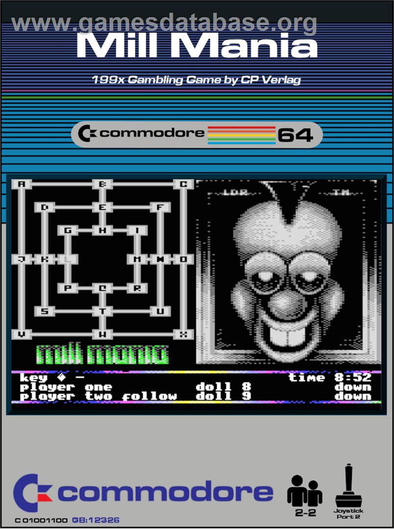Mill Mania - Commodore 64 - Artwork - Box