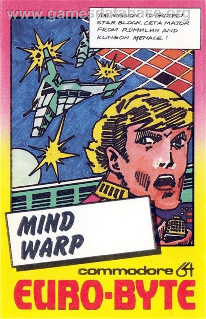 Mind Warp - Commodore 64 - Artwork - Box