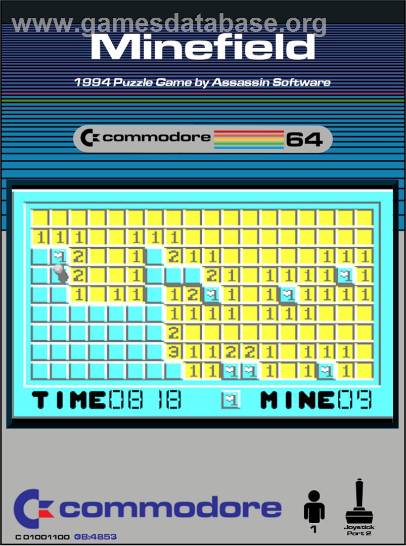 Minefield (COMPUTE!) - Commodore 64 - Artwork - Box