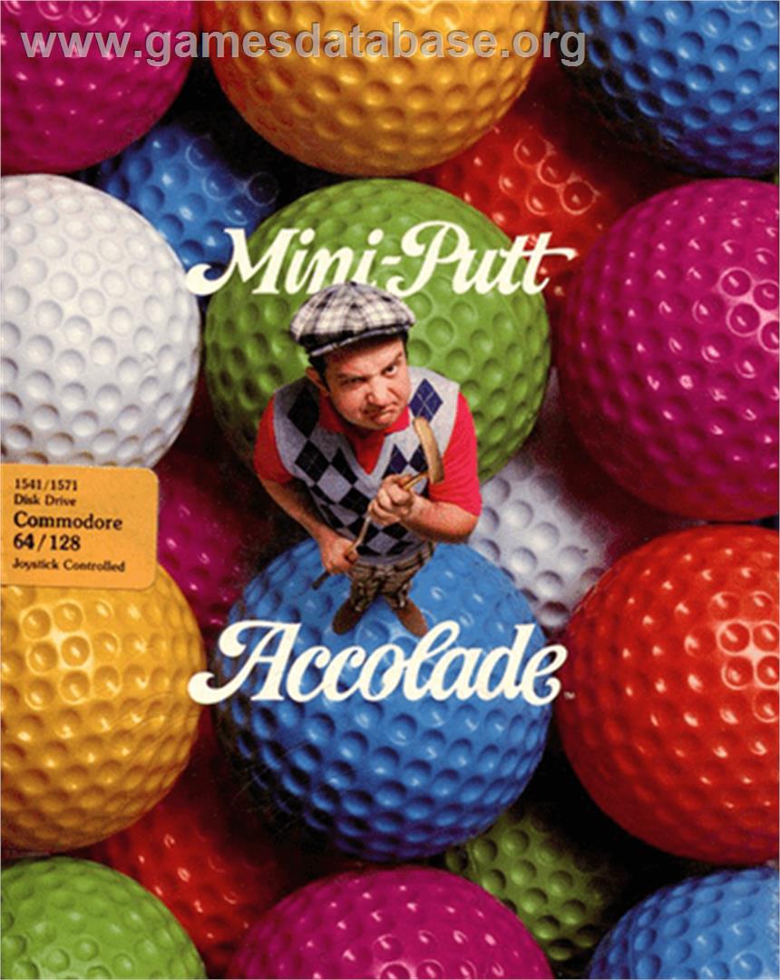 Mini-Putt - Commodore 64 - Artwork - Box