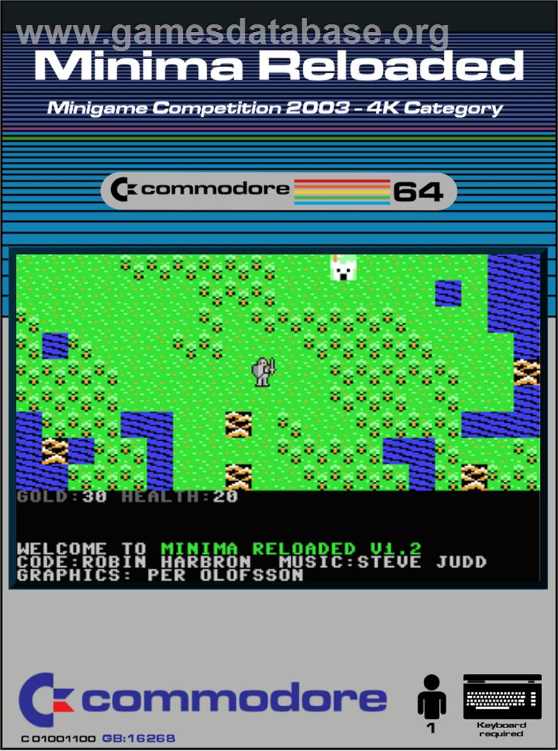 Minima Reloaded - Commodore 64 - Artwork - Box