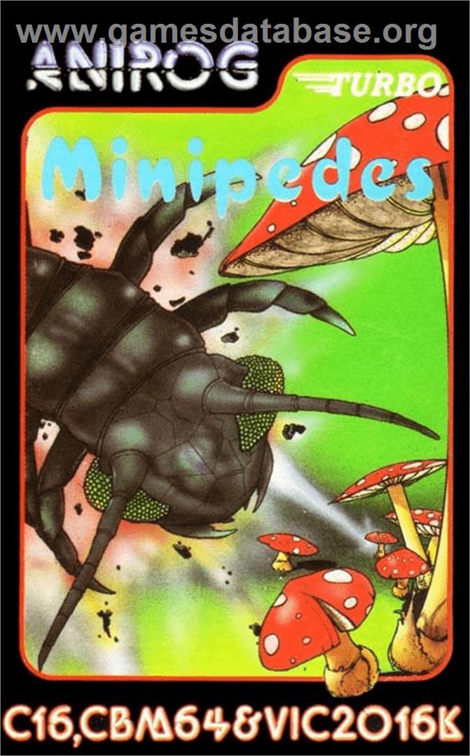 Minipedes - Commodore 64 - Artwork - Box