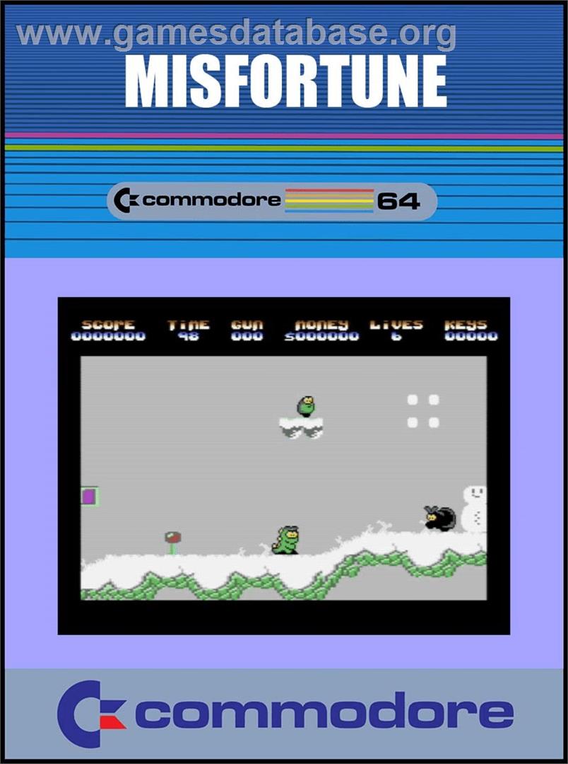Misfortune - Commodore 64 - Artwork - Box