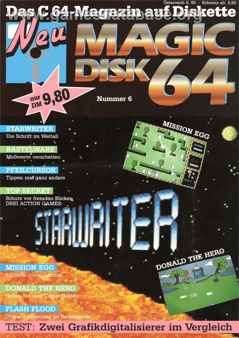 Mission Egg - Commodore 64 - Artwork - Box