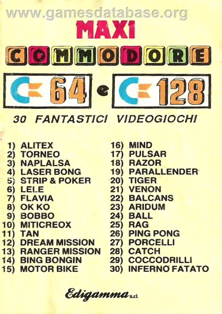 Mission Monday - Commodore 64 - Artwork - Box
