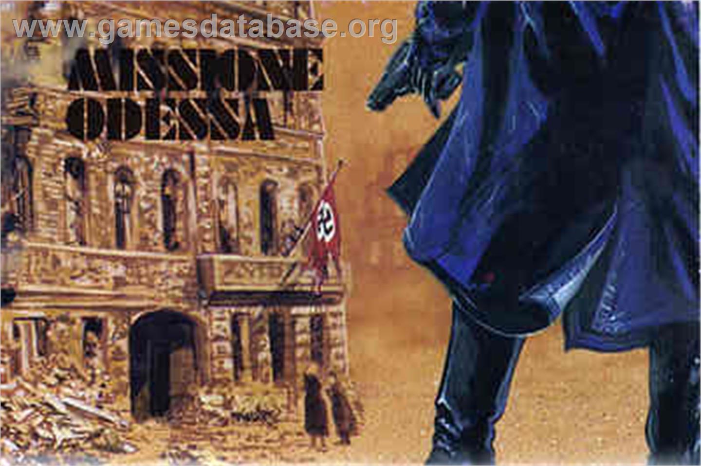 Missione Odessa - Commodore 64 - Artwork - Box