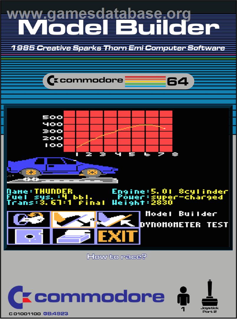 Model Builder - Commodore 64 - Artwork - Box
