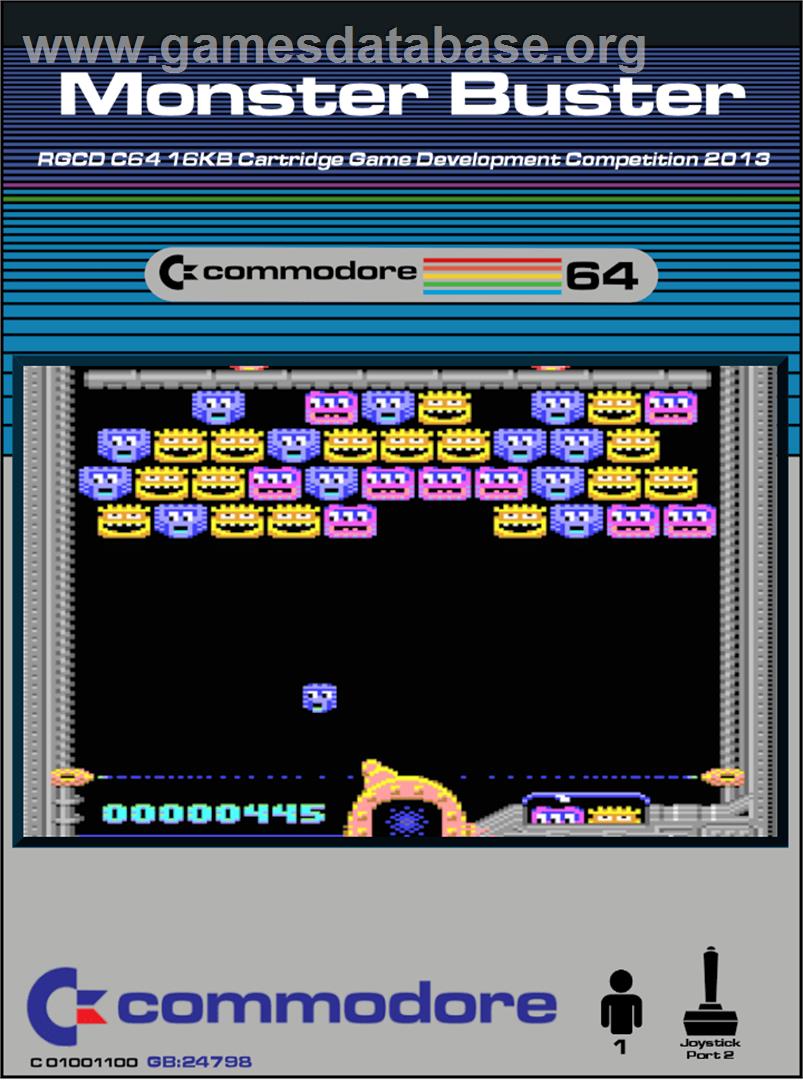 Monster Buster - Commodore 64 - Artwork - Box
