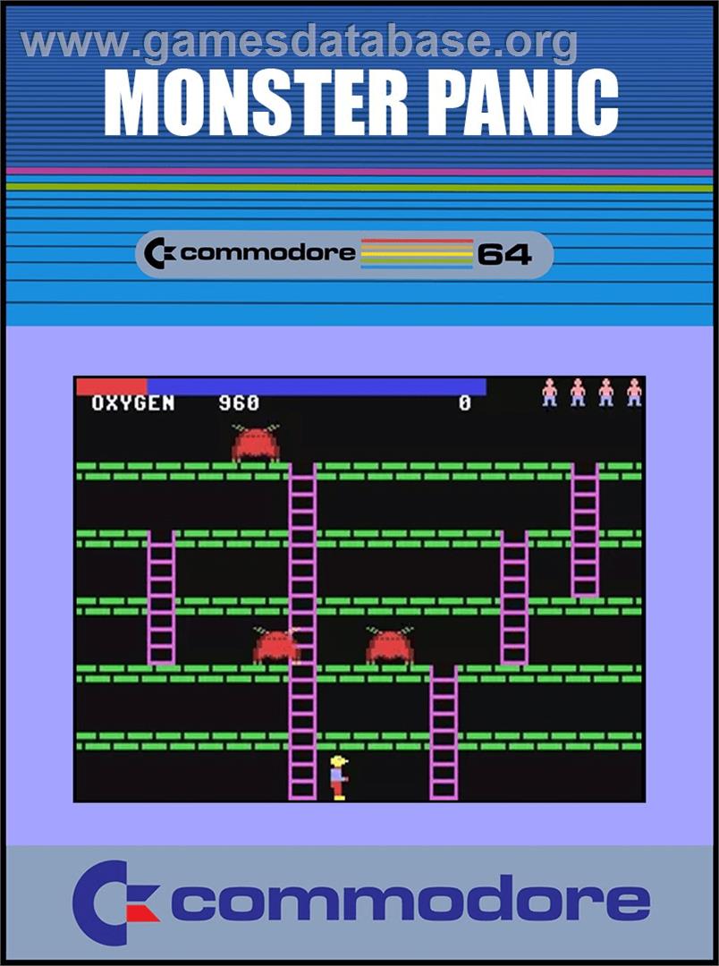 Monster Panic - Commodore 64 - Artwork - Box