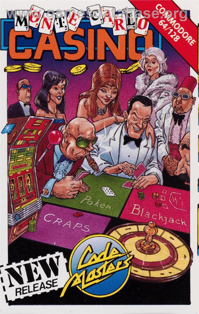 Monte Carlo Casino - Commodore 64 - Artwork - Box