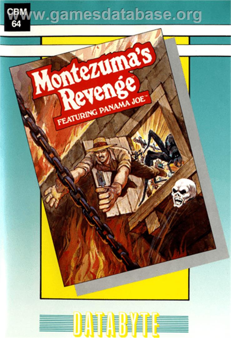 Montezuma's Revenge - Commodore 64 - Artwork - Box