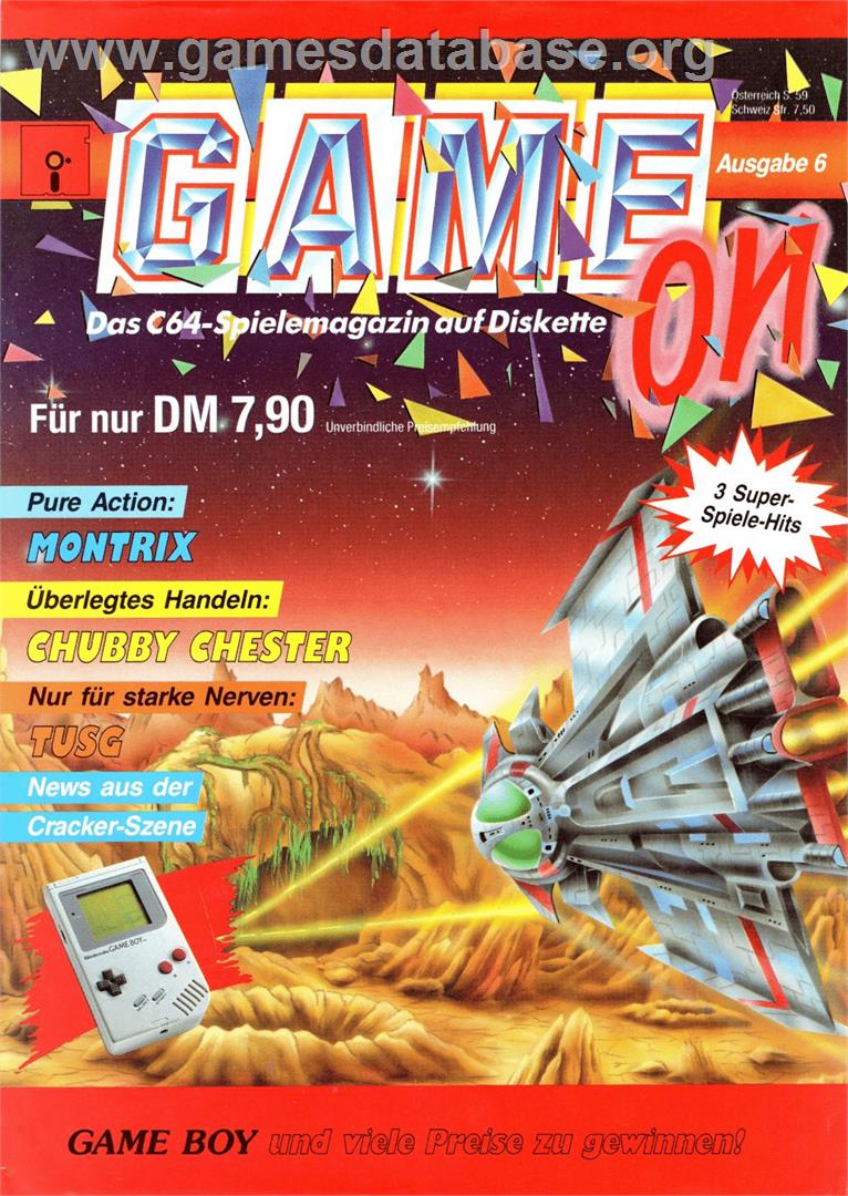 Montrix - Commodore 64 - Artwork - Box