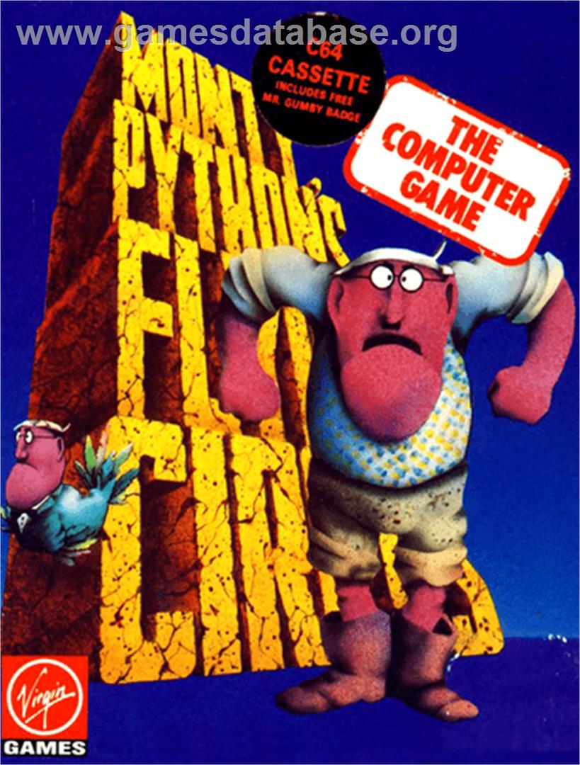 Monty Python's Flying Circus - Commodore 64 - Artwork - Box