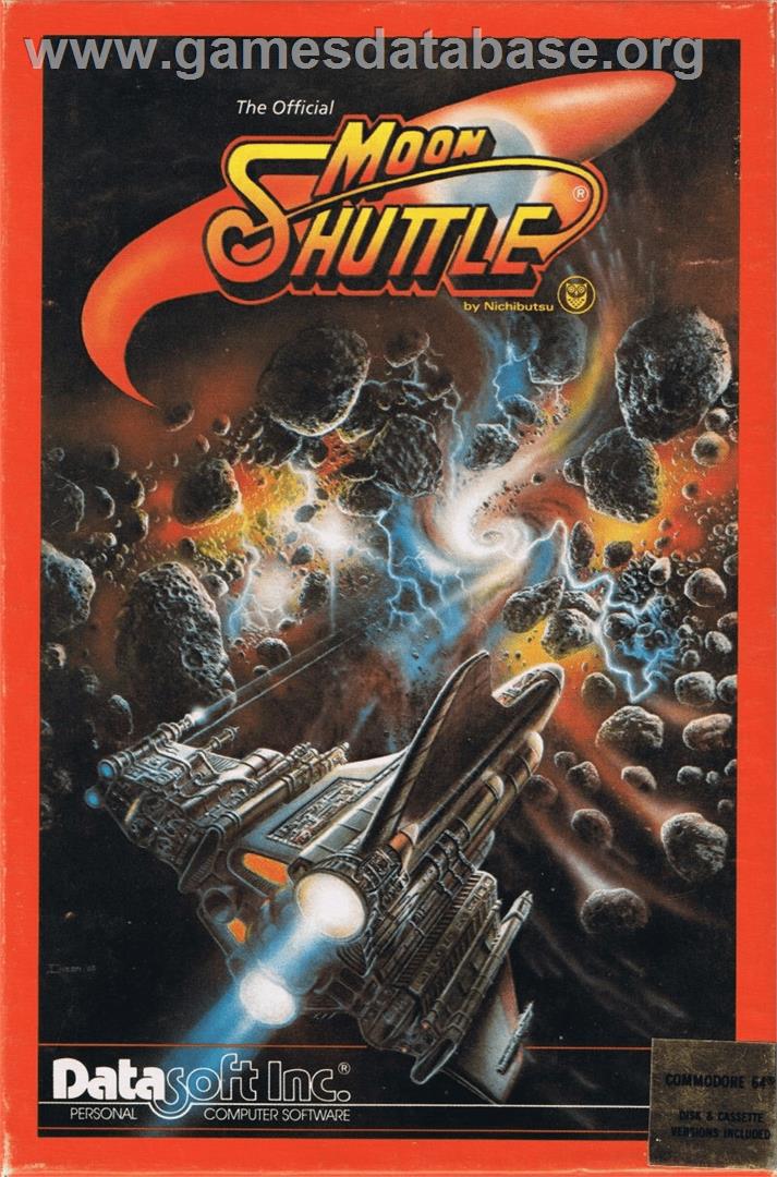Moon Shuttle - Commodore 64 - Artwork - Box