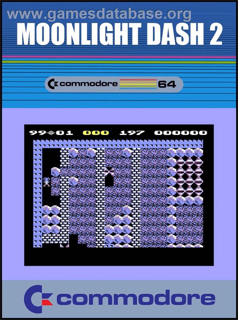 Moonlight Dash 2 - Commodore 64 - Artwork - Box