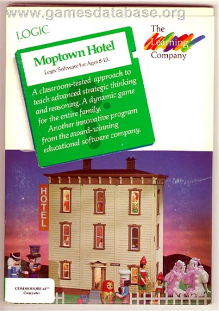 Moptown Hotel - Commodore 64 - Artwork - Box