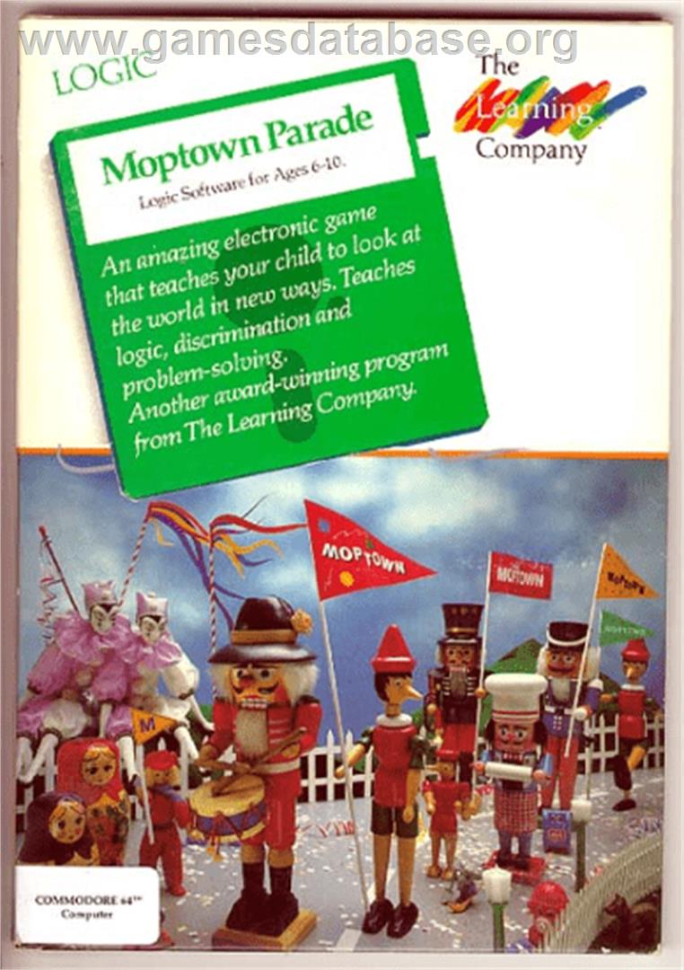 Moptown Parade - Commodore 64 - Artwork - Box