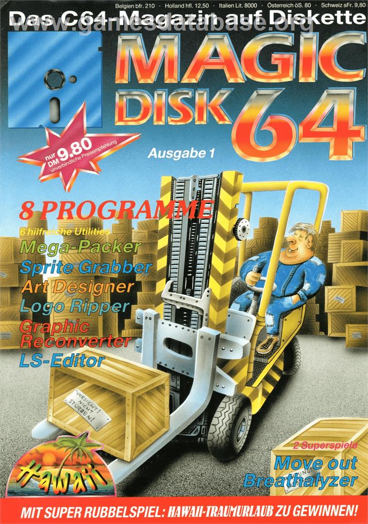 Move Out (CP Verlag) - Commodore 64 - Artwork - Box