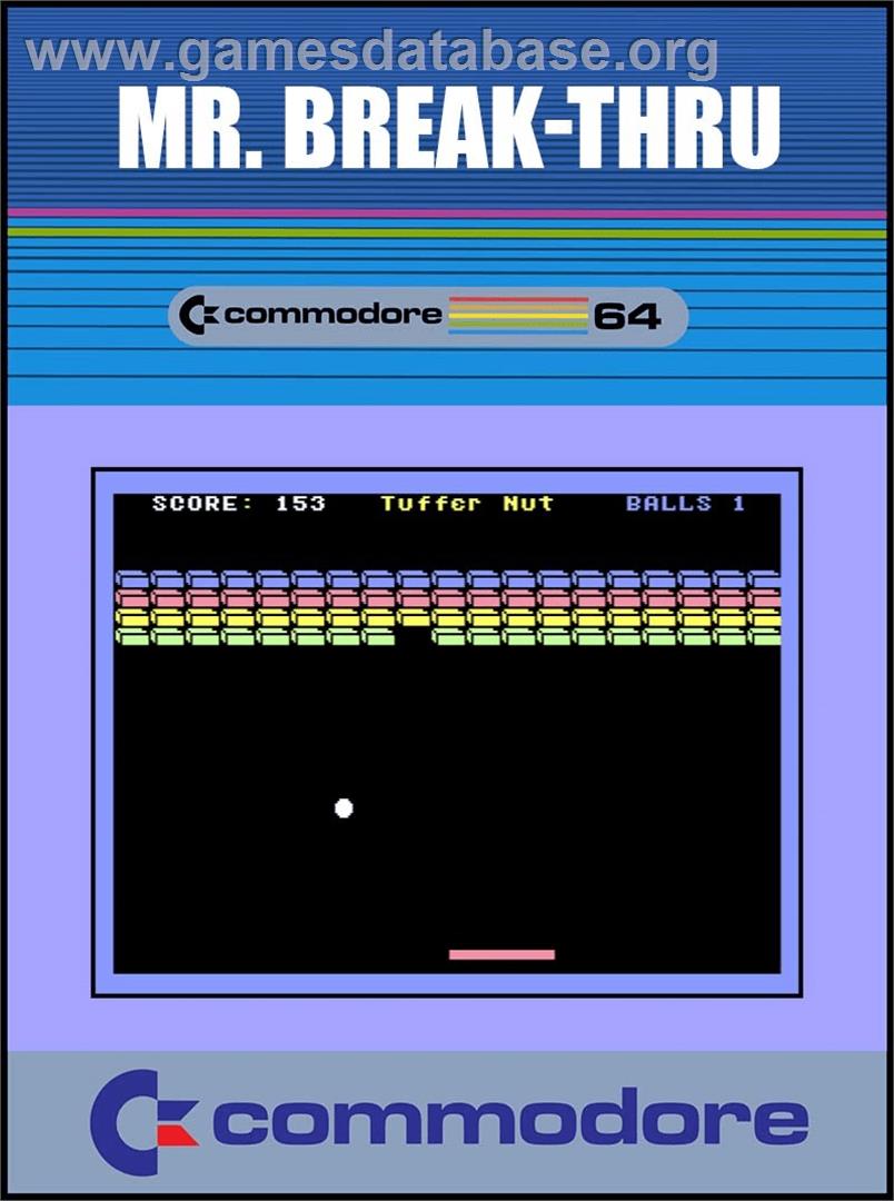 Mr. Break-Thru - Commodore 64 - Artwork - Box