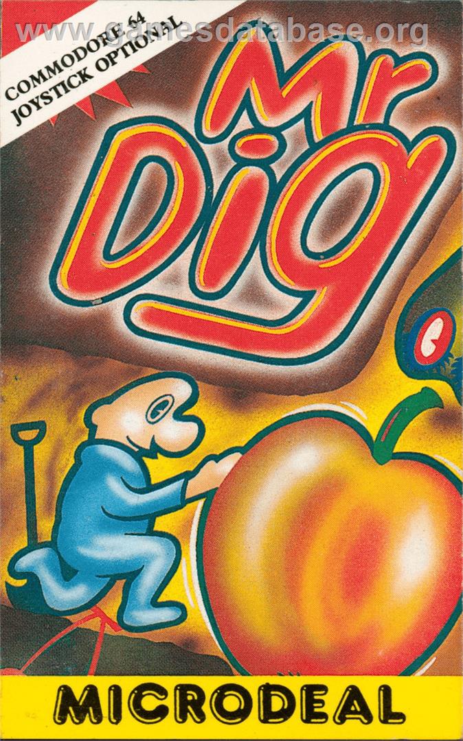 Mr. Dig - Commodore 64 - Artwork - Box