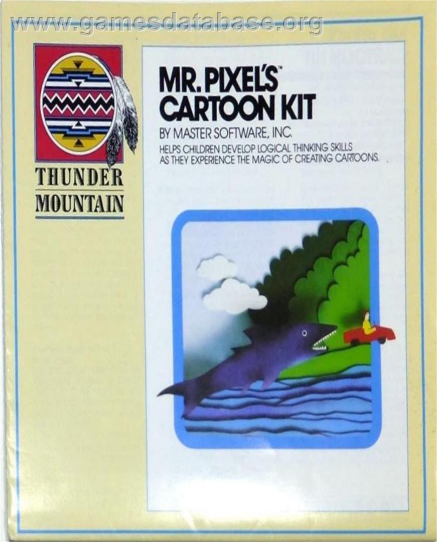 Mr. Pixel's Cartoon Kit - Commodore 64 - Artwork - Box