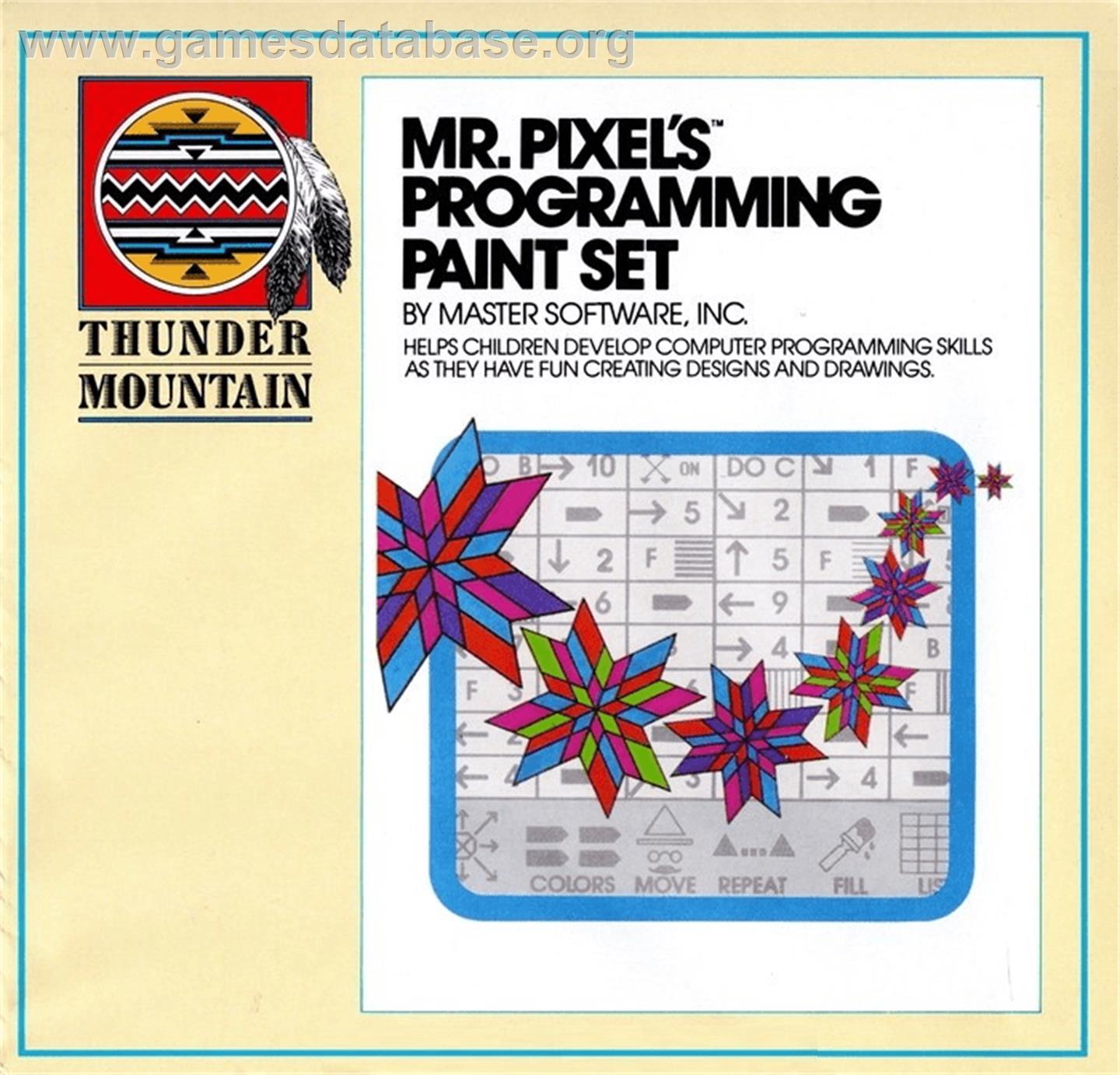 Mr. Pixel's Programming Paint Set - Commodore 64 - Artwork - Box