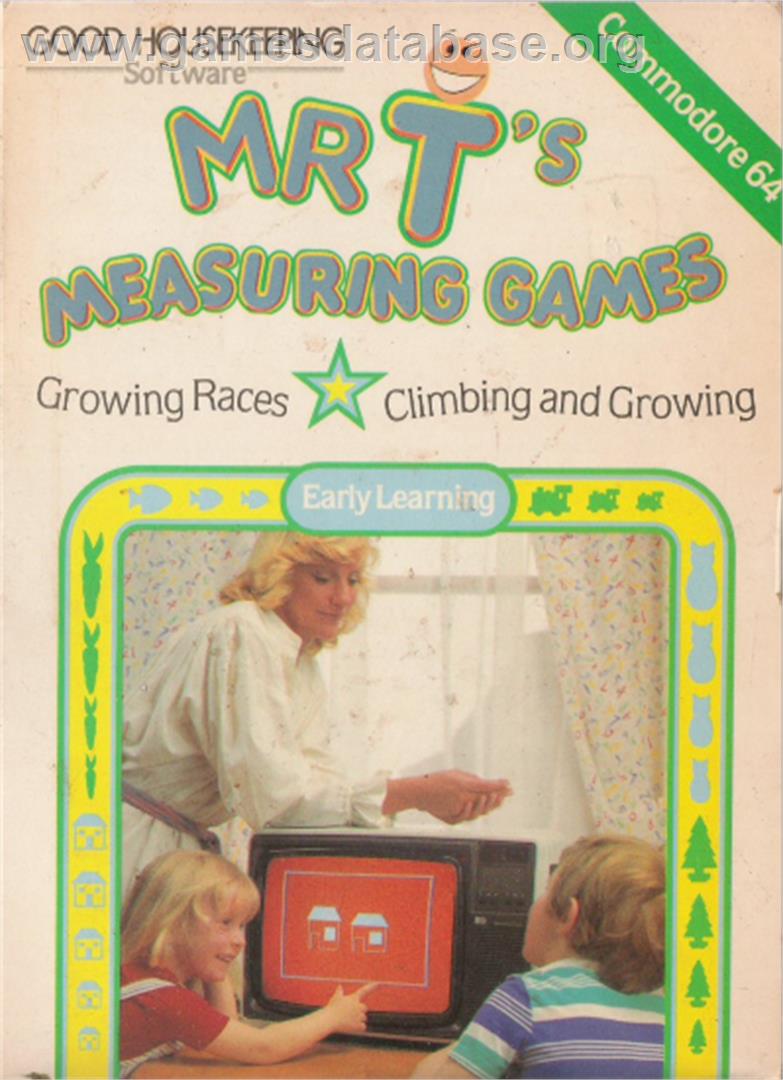 Mr. T's Measuring Games - Commodore 64 - Artwork - Box