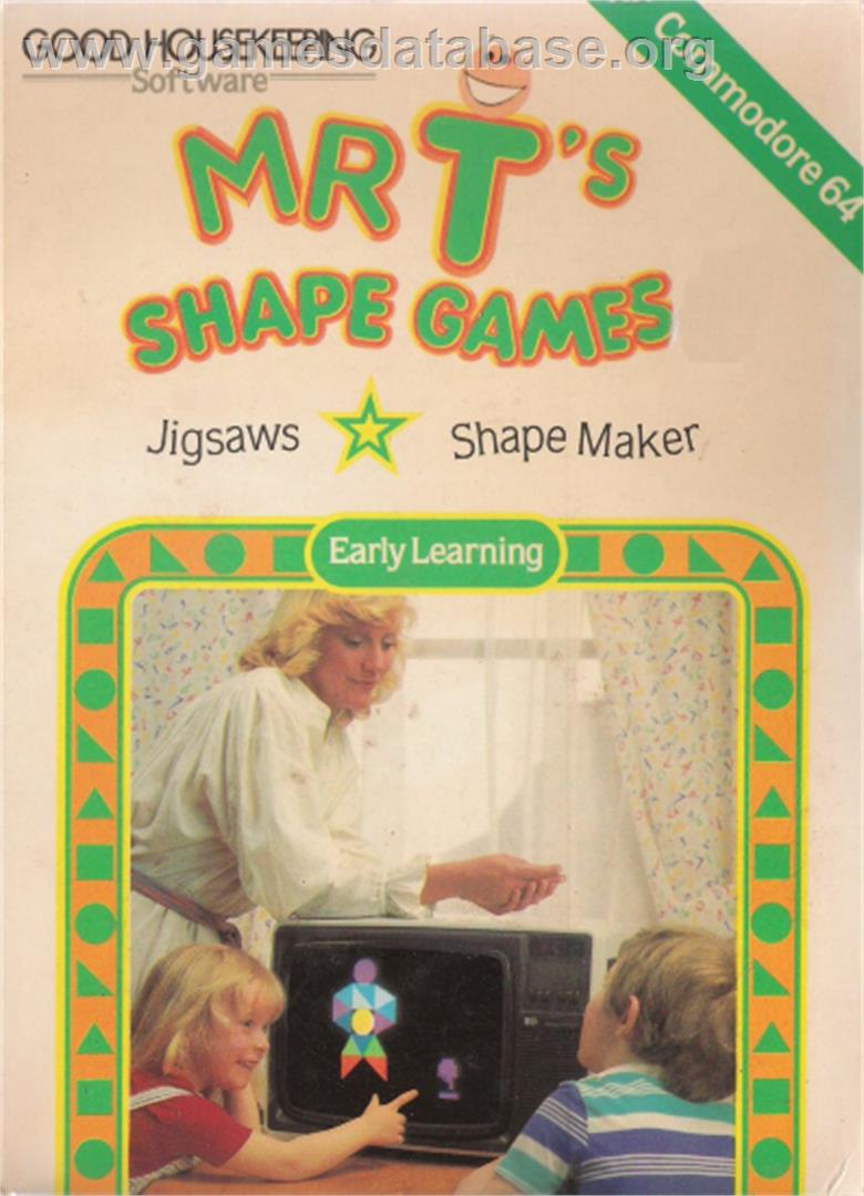 Mr. T's Shape Games - Commodore 64 - Artwork - Box