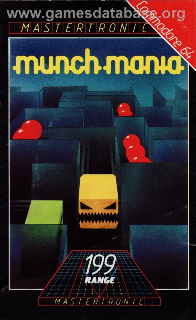 Munch Mania - Commodore 64 - Artwork - Box
