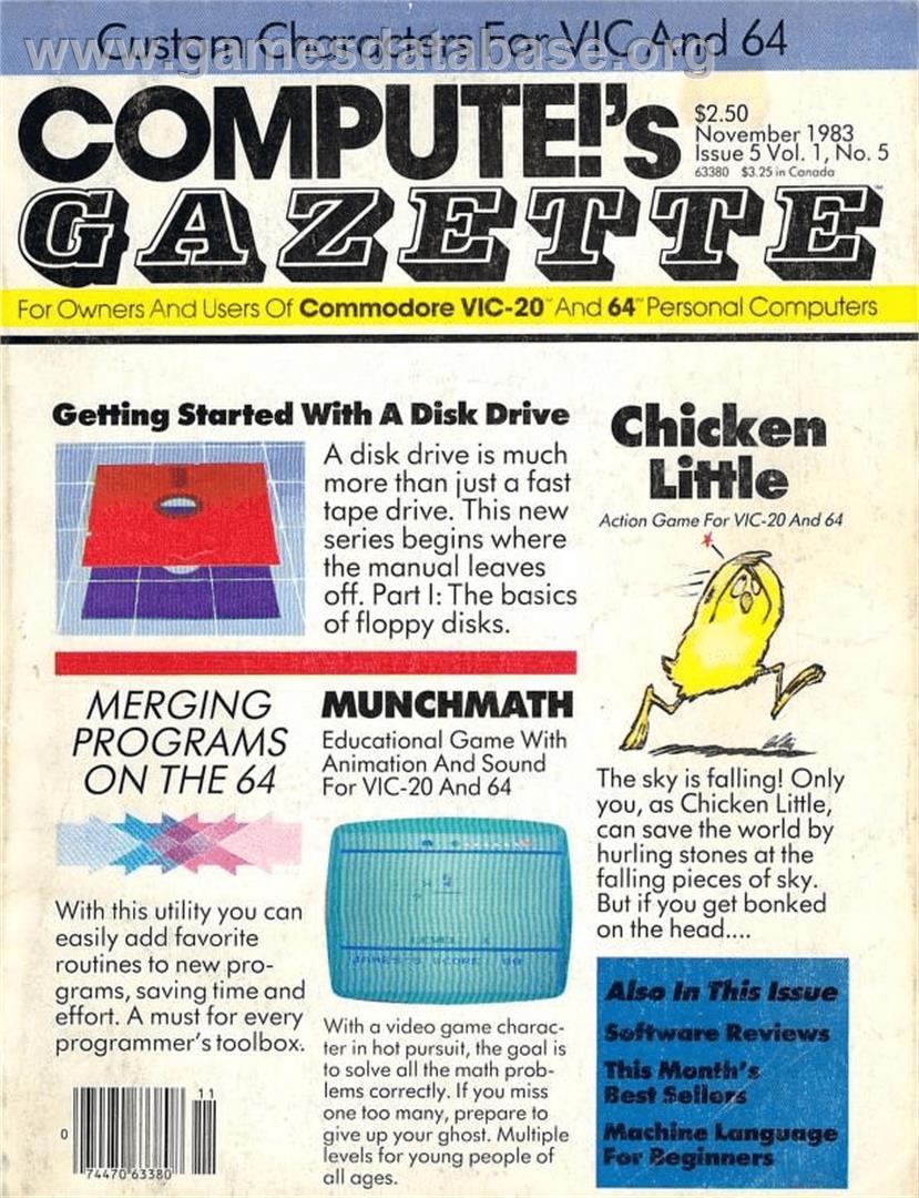 Munch Math - Commodore 64 - Artwork - Box