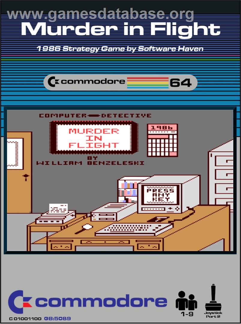 Murder In Flight - Commodore 64 - Artwork - Box