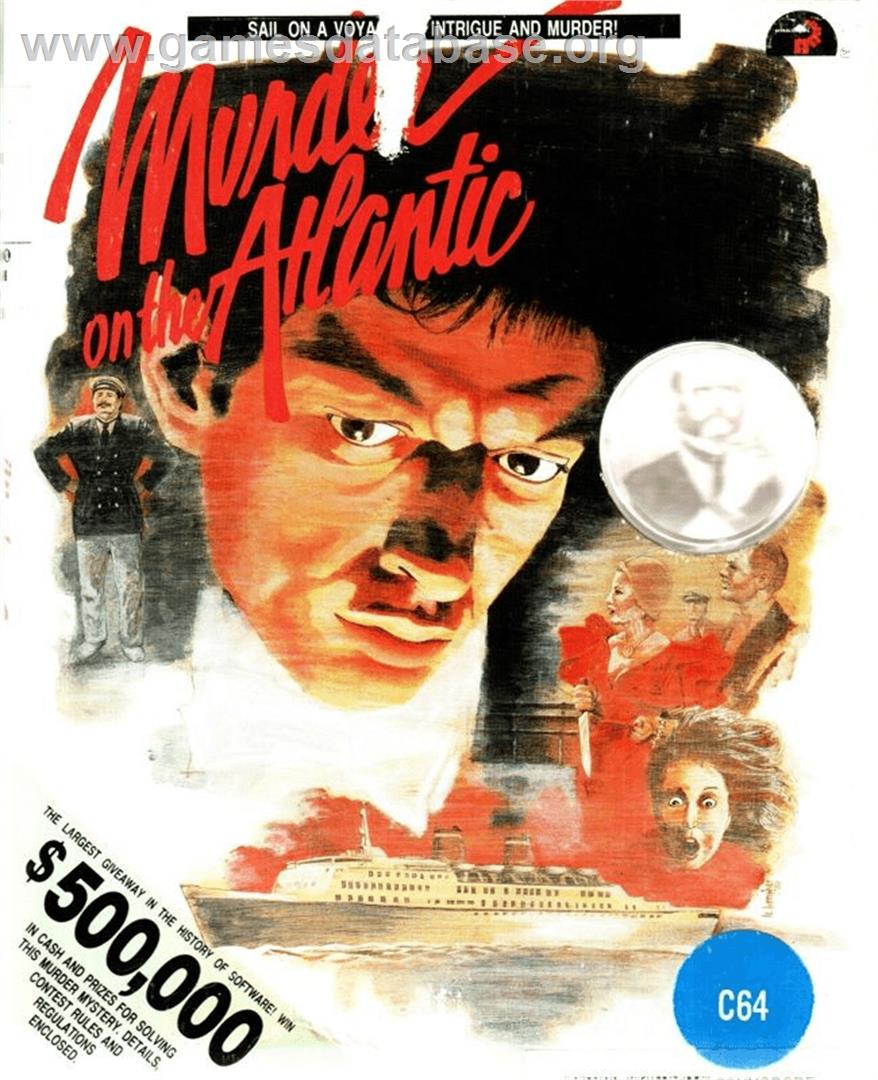 Murder On The Atlantic - Commodore 64 - Artwork - Box