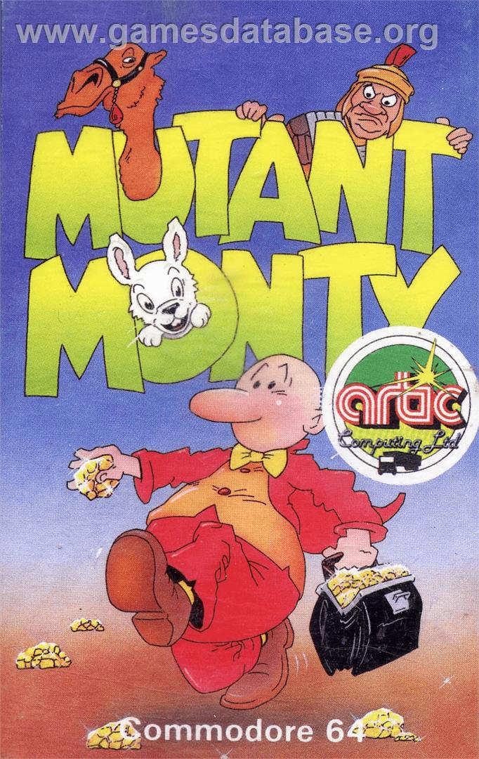 Mutant Monty - Commodore 64 - Artwork - Box