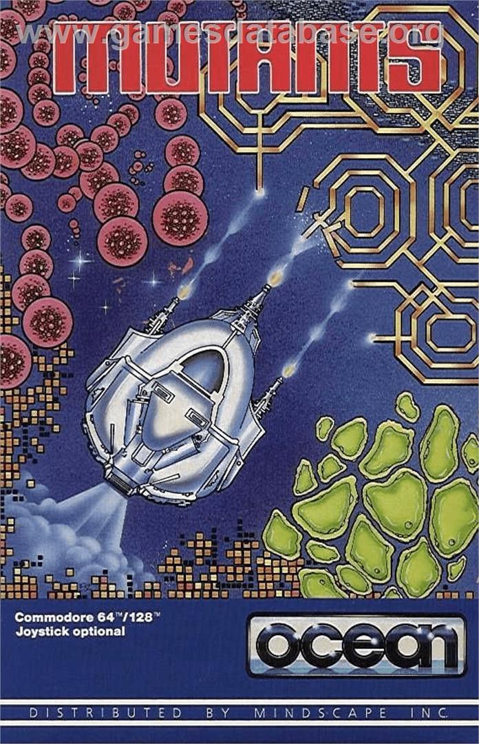 Mutants - Commodore 64 - Artwork - Box