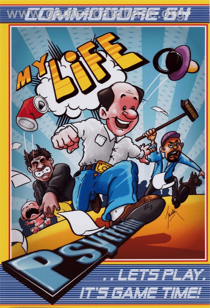 My Life - Commodore 64 - Artwork - Box