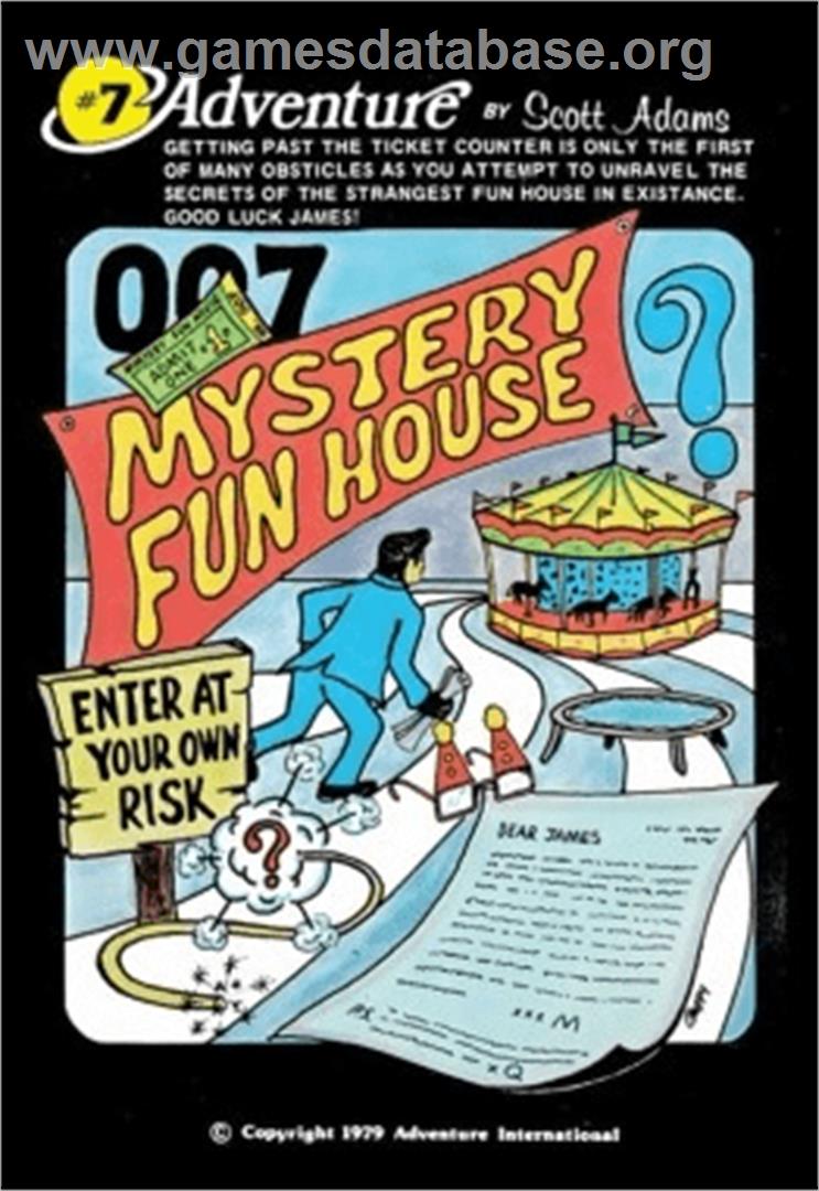 Mystery Fun House - Commodore 64 - Artwork - Box